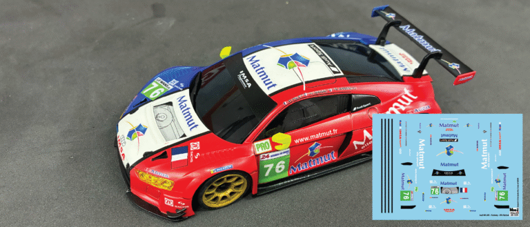 Decals – Audi R8 “Matmut”