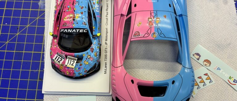 Mistake with the “JP For Kids” decals